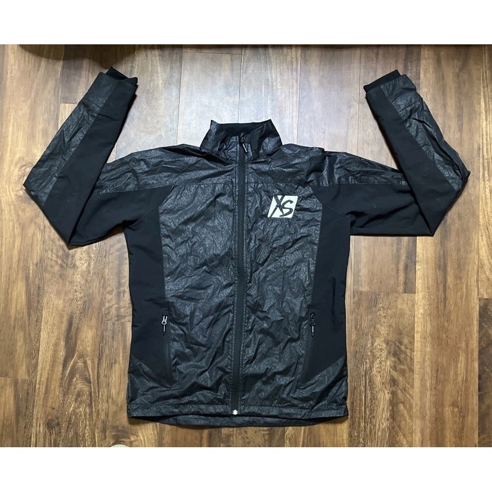Stormtech Reflective Heat Performance Shell Mens M Black Water Resistant Nylon